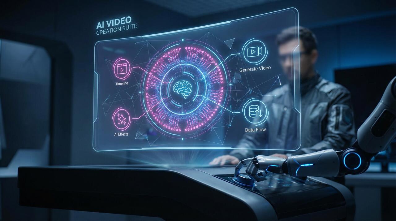 黄色仓库 AI智能视频创作